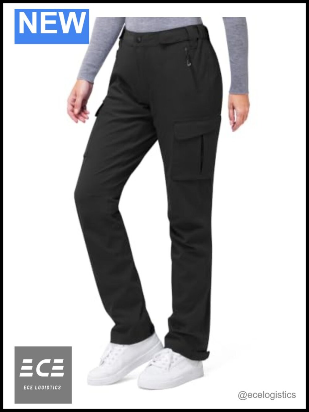 Women's Waterproof Rain Pants Mesh Lined Hiking Golf Overalls